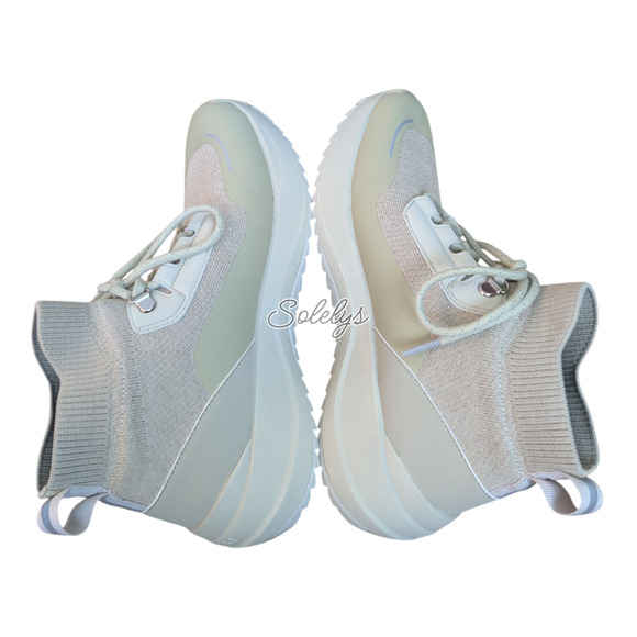 Vessi Stormburst Womens 8 Boreal Green High Top Waterproof Knit Sneaker Boot - Picture 12 of 12